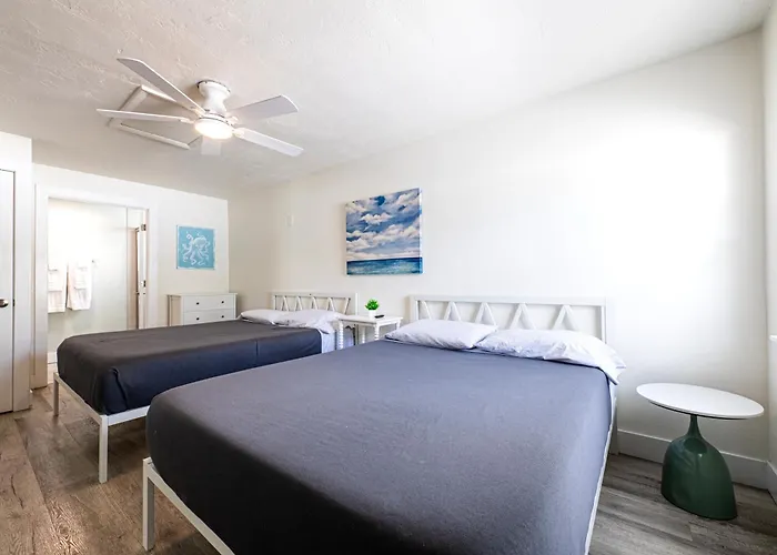 2bd 2ba Sunview 6 2mins To Beachpool! * Clearwater Beach